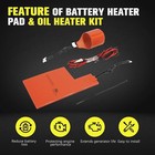 7101 Battery Heater Pad   7102 Oil Heater Kit For Generac 9kw-22kw Cold Weather