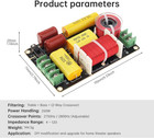 2pcs 2 Way Crossover For Speaker 250w 4-12 Ohm 2 Way High-low Frequency Divi   