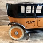 Ferdinand Strauss Toys Tin Wind-up Yell-o-taxi Antique Toy Car Vintage German