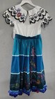 Disney Encanto Mirabel Madrigal Costume Dress Sz 3-10  W button Nwt Ships Free