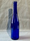 Cobalt Blue Glass Wine Bottle Small 10 75  Tall  Home Brew  New   Ready To Use 
