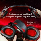 3 5mm Gaming Headset Mic Led Headphones Stereo Bass Surround For Pc Ps4 Xbox One