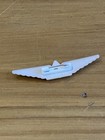 Vintage 90s Delta Airlines Plastic Junior Jr  Wings Pin Gold Flight Badge