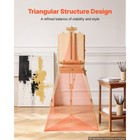 Uimoso Portable Foldable French Easel With Adjustable Legs And Sketchbox Stand