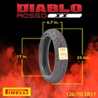 Pirelli Diablo Rosso Ii Tire Set W  Keychain  120 70zr17 Front   190 55zr17 Rear