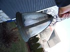 Antique Vtg Arts   Crafts Porch Light Sconce Lantern Outside Exterior Fixture