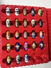 Mighty Beanz Series 2 - 31 Beans Lot With Red Storage Case 2004-2010 Star Wars