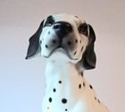 Vintage Porcelain Dalmatian Puppy Realistic Dog Figure  10    Tall - Free Shipping
