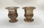 Sterling Silver 950   925 Cups And Vases 4 Piece Lot Vintage 124 6g
