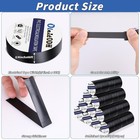 100 Rolls Black Electrical Tape Bulk 3 4 Inch X 66ft  Waterproof Vinyl Electric