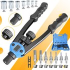 Rivet Nut Gun Kit Rivnut Setting Tools Nut Setter Tool Hand Blind Riveter W Case
