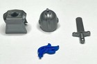 New Lego Castle Accessories Lot - Armour  Helmet  Sword    Blue Plume  Feather