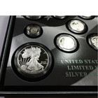 2017 Us Mint Limited Edition Silver Proof 8 Coin Set With American Eagle  55425n