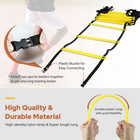 Pro Agility Ladder Agility Training Ladder Speed 12 Rung 20ft With Carrying