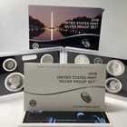 2019-s Silver Proof Set Coa Box 10 Coins  999   Silver  Us Mint  with Extra Cent