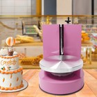 Adjustable Cake Cream Spreading Machine Cake Decorating Machine W lcd Display 