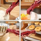 Anti-scald Dish Plate Gripper Clip   Non-slip Bowl Clamp Holder For Hot Pans