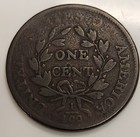 1801 Draped Bust Large Cent Penny 1c Coin