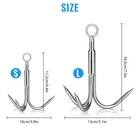 Grappling Hook 3claw Climbing Hook Stainless Steel Grapnel Hook Small large Size