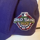 Vintage 2001 World Series Arizona Diamondbacks Fitted New Era Hat Wool 7 1 4 Usa