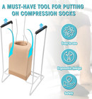 Stocking Donner  Sock Aid Tool To Put On Compression Socks For Large Calves Less