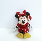 Ty Sparkle Disney Minnie Mouse 8  Plush The Beanie Babies Collection Lot Of 4