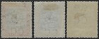 Barbados 1906 Nelson Centenary 1d 2d And 2  d Wmk Crown Cc