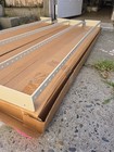 Lozier Shelving Crossbar Platinum 48 X 6 Hook Ready Lot Of 4