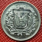 Dominican Republic 1975 Copper-nickel 10 Centavos  High Grade  Km  19a