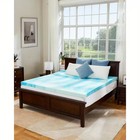 Cooling Gel Memory Foam Vortex Mattress - Ergonomic Foam Neck Pillow