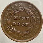 Beautiful 1841 Hard Times Token    mint Drop Bentonian Currency 1837   