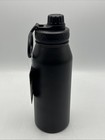 Adidas Insulated Water Bottle - Screw On Top -  Sports 34oz   1l  Black White