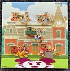 2008 Disneyland Railroad Train 5 Pin Set Mickey Donald Pluto Goofy Chip Dale Nib