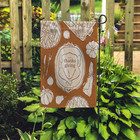 Happy Thanksgiving Garden Flag Brown Turkey Dinner Fall Kitchen Decor