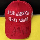 Hand Signed Donald Trump Maga Hat 45-47 President Hologram Coa