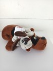Pound Puppies Tonka Plush Stuffed Dog 1 Large Brown Dog And 1 Small Gray Dog