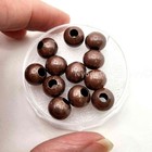 Copper Round Spacer Beads For Jewelry Making  Necklace  Bracelet Findings 10mm