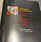 2002 Kennedy Center Stephen Sondheim Celebration Souvenir Program Book 40pg
