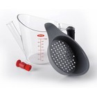 Oxo Good Grips 2-cup Fat Separator - Clear white black
