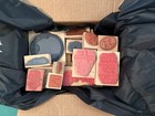 Mystery Box Lot Of 28  New   Used Wood Mounted Rubber Stamps Craft Scrapbooking