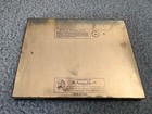 Vintage Metal Lucky Strike Flat Fifties Cigarette Holder Advertising Tin Box