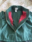 Vintage 1980   s Coca-cola Green Red Lined Employee Delivery Jacket Men s Size Lxl