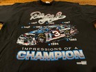 Dale Earnhardt T-shirt Adult Xl Black Vtg 90s Usa Made Nascar Racing