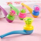 3pcs Plastic Pipe Blowing Ball Kids Toys Outdoor Games Balance Training Educatio