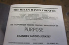 Purpose Broadway Play Playbill Cast Signed Autographed Illinois Civil Rights