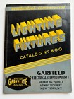 Amazing 1930-40 s Garfelite  Lighting Fixture Catalog