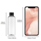 3 4oz Travel Bottles For Toiletries Screw Top Containers Refillable Travel Size