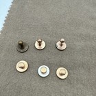 Lot Of 6 Antique Vintage Mother Of Pearl Single Studs Jewelry Misc 