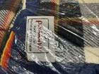 Vintage Iberia Airline Spain Plaid Cabin Blanket Logo  Travel  Throw Free Sh