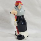 1993 Chuck E Cheese 6  Plastic Bank Showbiz Pizza Time Vintage Mouse In Tux Used